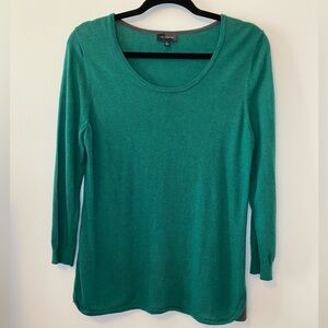 The Limited Turquoise Knit Top